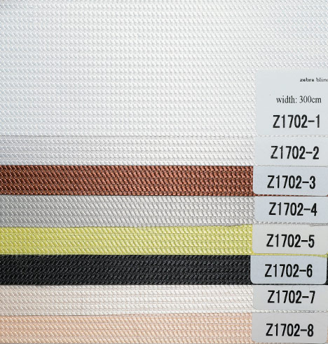 Blackout Electric Zebra Blind Mechanism Fabric (Z1702)