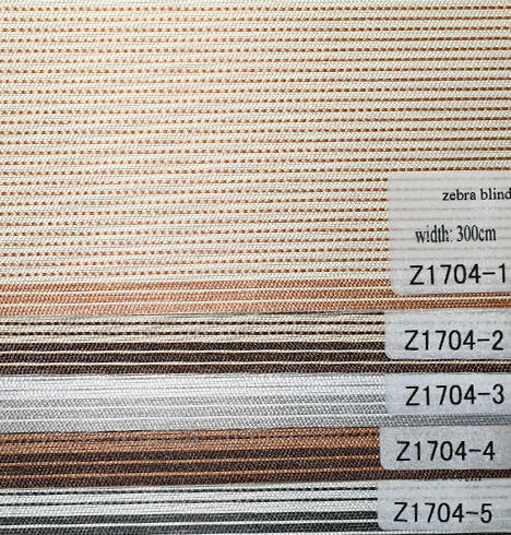 Electric Window Curtain Zebra Blinds Fabric