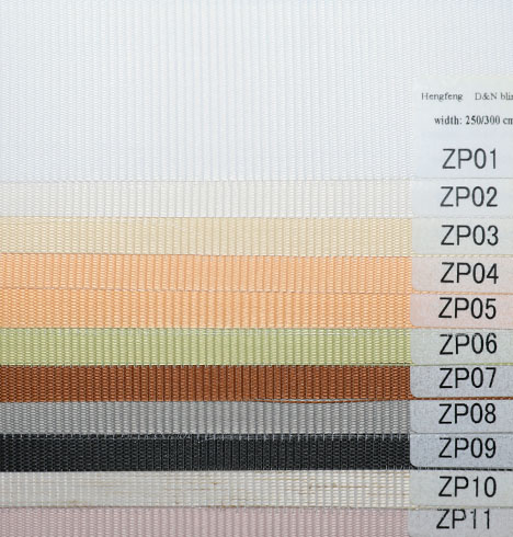 Manual and Motorized Blackout Zebra Roller Blinds