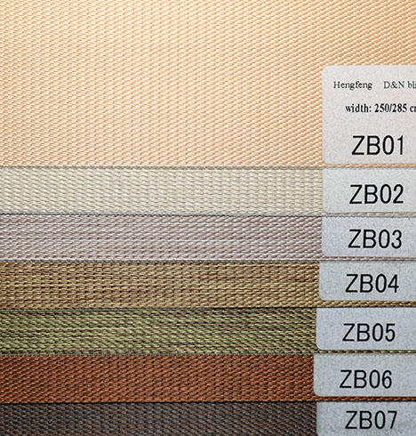 Designed Colors Customized Zebra Blind Fabric