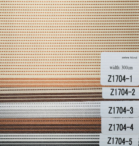 Blackout Electric Zebra Blind Mechanism Fabric